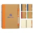 Spiral Kraft Paper Notebooks with Pens
