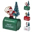 Christmas Mailbox Ornament with Santa & Tree Decoration