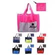 Foldable patchwork color shopping bag