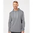 Adidas Men's Textured Mixed Media Midweight Hooded Sweats...