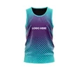 Unisex Sublimated Jersey Style Tank Top 150G Interlock