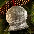 Snowy Homecoming Snow Globe Ornament