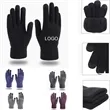 Thick Adult Warmth Gloves W/ 3 Finger Touch