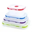 Multi-Size Collapsible Silicone Food Storage Containers