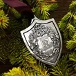 Crest Shield Ornament