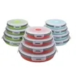 Collapsible Silicone Round Food Storage Containers