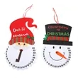 Snowman Christmas Advent Countdown Clock Calendars