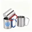 Camping Stainless Steel Climbing Buckle Cup