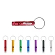 Aluminum Emergency Safety Whistle w/Keychain