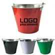 Custom 5 QT Galvanized Metal Ice Bucket/ Beer