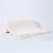 CHENILLE KNITTED THROW BLANKET WITH FRINGE ACCENTS