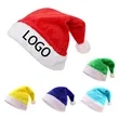 Large Red White Santa Christmas Fur Hat for Women Men