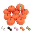 Plastic Mini Pumpkins Decorations