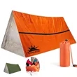Outdoor Foldable Thermal Blanket Emergency Survival Tent