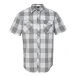 Burnside Men's Buffalo Plaid Short Sleeve Shirt