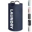 Foldable Waterproof Oxford Laundry Basket with Handles