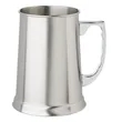 Premium Ribbed Stainless Beer Mug