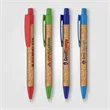 Bali Cork Pen with Wheat Plastic Trim - ColorJet