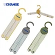 Foldable Travel Hanger With Clips Compact Portable
