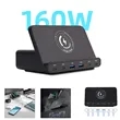Wireless Fast Charging Station with 6 USB Ports