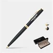 SHEAFFER® SAGARIS Gloss Black Gold Tone Trim Ballpoint Pen