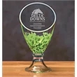 Galaxy Trophy Vase - Green