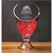 Galaxy Trophy Vase, Red
