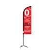 Flex Banner™ Flag Only 7 feet, Single-Sided Feather banner