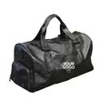 PU Leather Duffle Bag with Shoe Compartment for Gym Weekend
