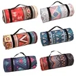 Tribal Pattern Picnic Blanket Waterproof Foldable Camping