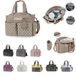 Geometric with Pacifier Tote Shoulder Mom Bag Outdoor