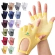 Non Slip Fingerless Pilates Gloves