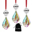 Faceted Crystal Christmas Ornaments Hanging Suncatcher