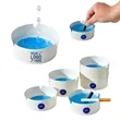 Round Portable Disposable ashtrays
