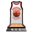 Jersey Shape Wood Trophy Award