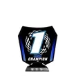 Wood Trophy Number Plate Series