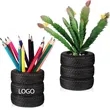 Tire-shaped pen holder creative desktop storage