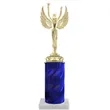 Classic Oval Column Marble Base Figure Trophies