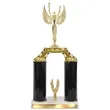 Classic 2 Post Marble Base Figure Trophies