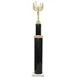 Classic Double Column Marble Base Figure Trophies