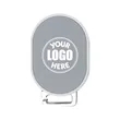 Oval Retractable Badge Holder