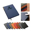 Litchi pattern soft leather notebook
