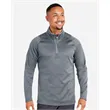 Puma Golf Men's Waffle Fleece Quarter-Zip Pullover