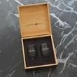 Manhattan Etched 2-Piece Wine Boxed Set