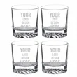 Round Rocks Glasses - Set of 4