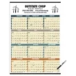 Triumph® Calendars Time Management Span-A-Year (Laminated...