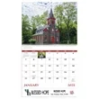 Good Value™ Scenic Churches - Spiral Calendar