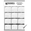 Triumph® Calendars Black & White Time Management Span-A-Y...