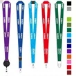 3/4" Full Color Dye Sublimation Lanyard