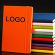 A5 PU Leather Elastic Closure Notebook w/Pen Loop Holder